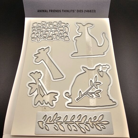 Stampin' Up Sizzix Animal Friends Thinlits Dies - Picture 3 of 3